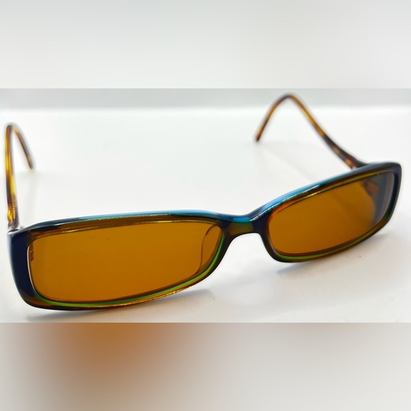 Furla Tortoise Blue Oval Sunglasses Frames Only